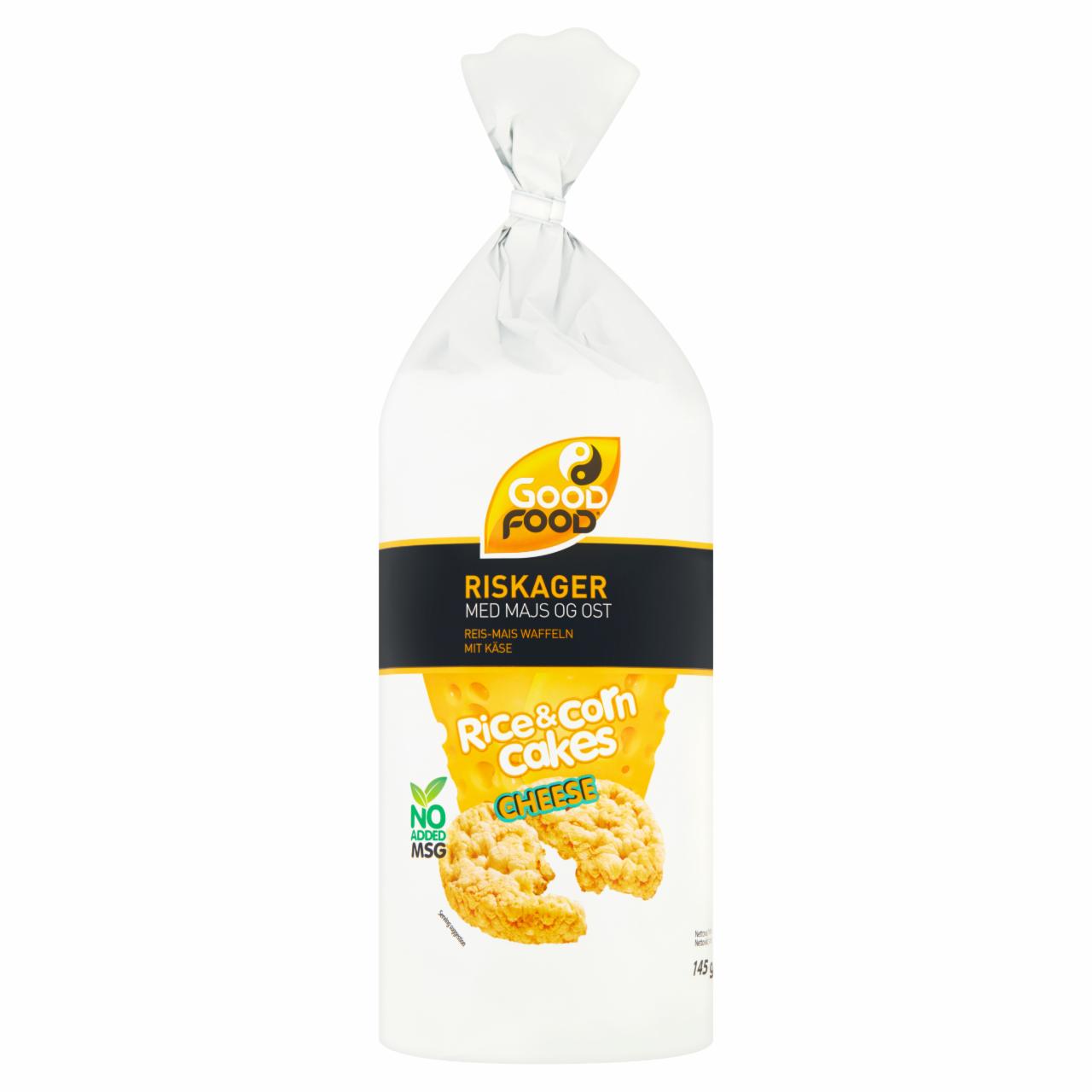 Photo - Good Food Cheese Flavoured Rice and Corn Cakes 145 g