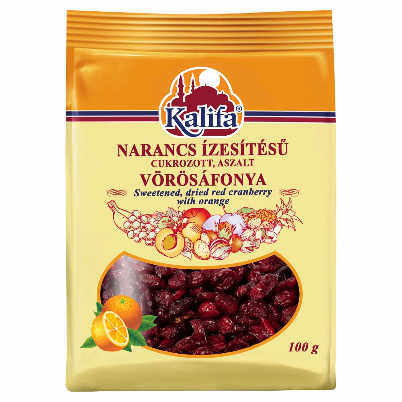 Photo - Kalifa Sweetened Dried Red Cranberry with Orange 100 g