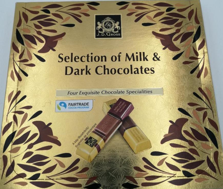 Photo - Selection of milk & dark chocolates J.D. Gross