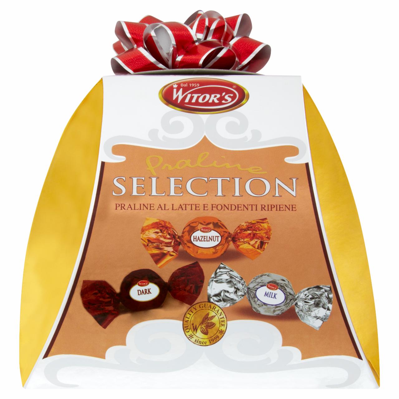 Photo - Witor's Praline Selection Assorted Milk and Extra Dark Chocolate Pralines with Filling 300 g