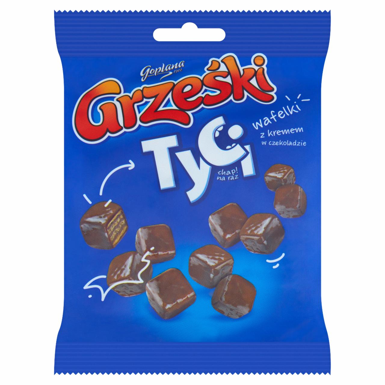 Photo - Grześki Tyci Mini Wafer Bars with Cream Chocolate-Coated 140 g