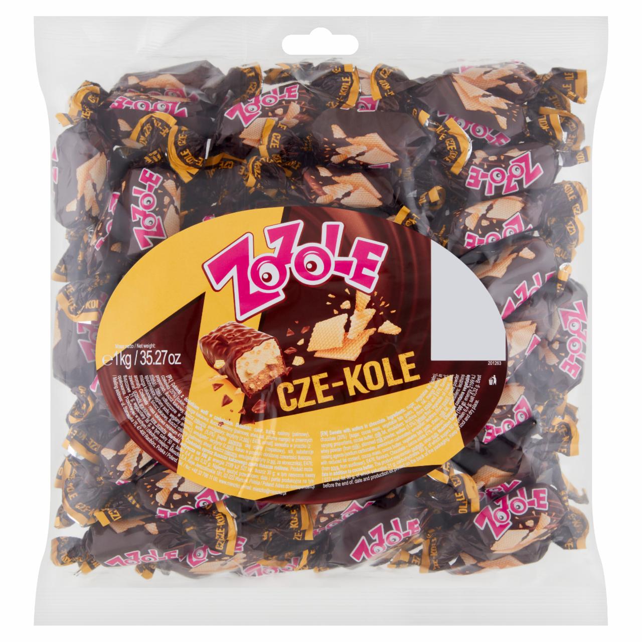 Photo - Zozole Cze-kole Sweetes with Wafers in Chocolate 1 kg