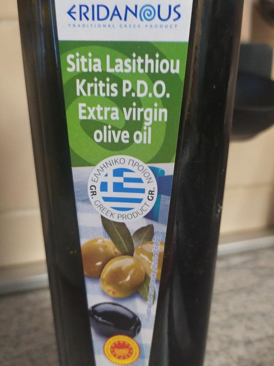 Photo - Extra virgin olive oil Eridanous
