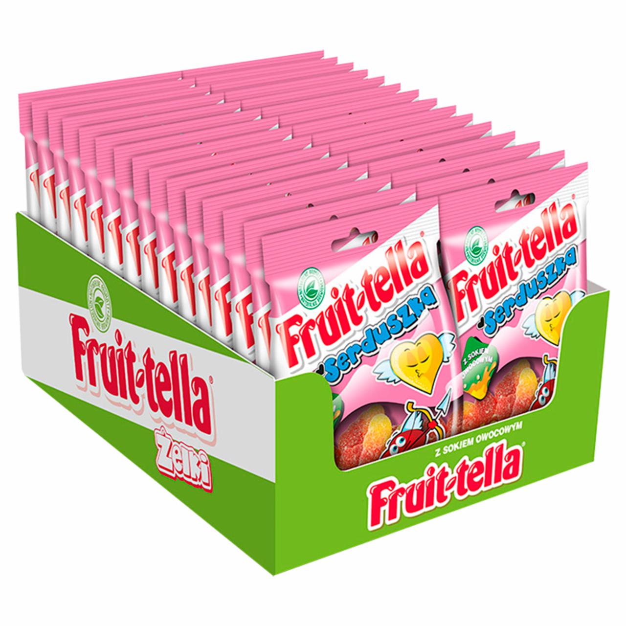 Photo - Fruittella Hearts Peach Flavour Jellies 30 x 90 g