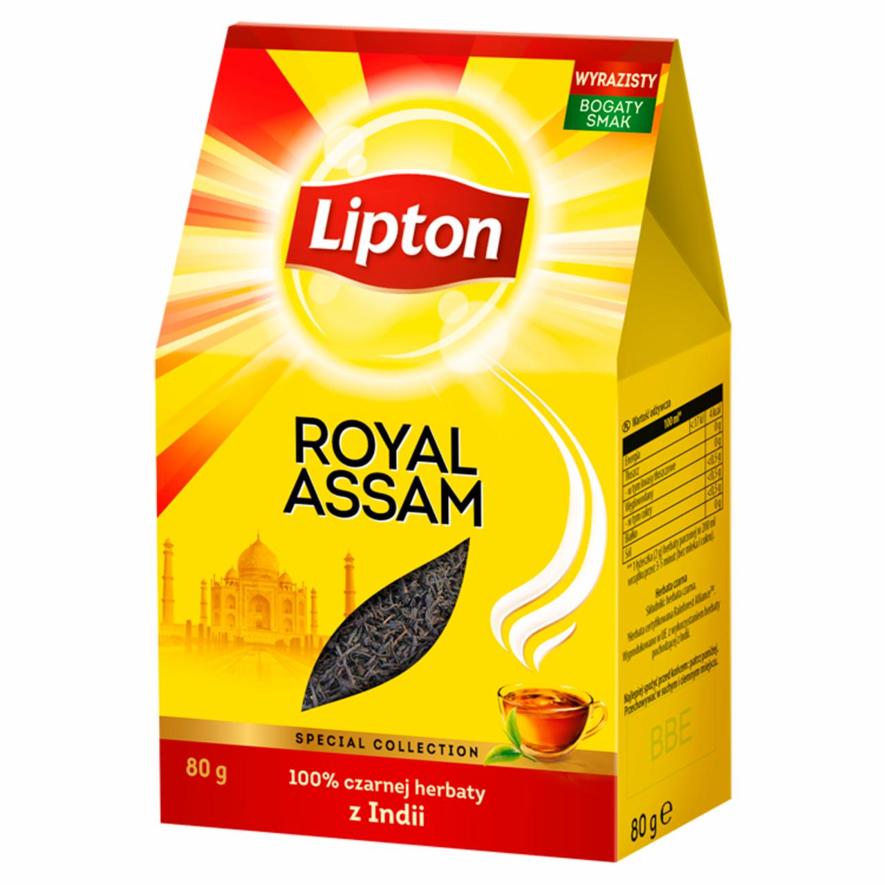 Photo - Lipton Royal Assam Black Tea 80 g