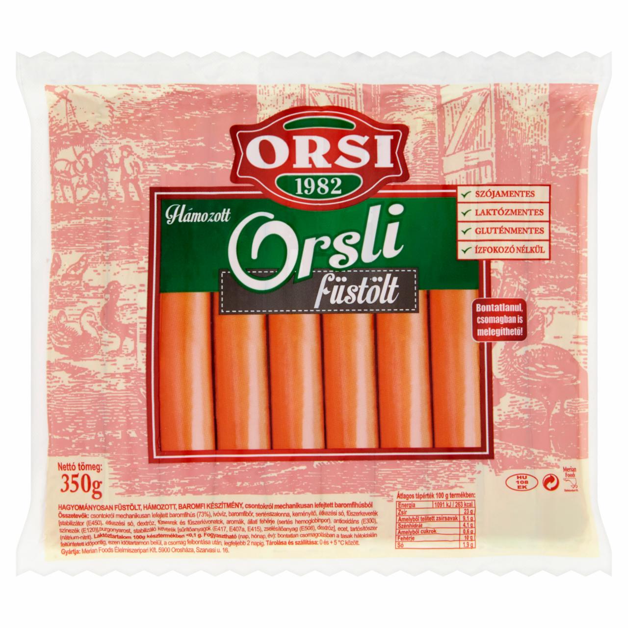 Photo - Orsi Peeled Smoked Orsli 350 g