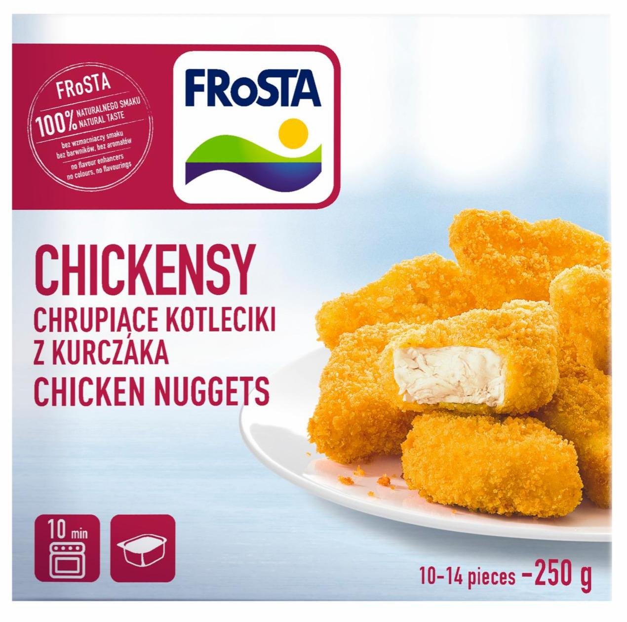 Photo - FRoSTA Chickensy Chicken Nuggets 250 g + Sauce 25 ml
