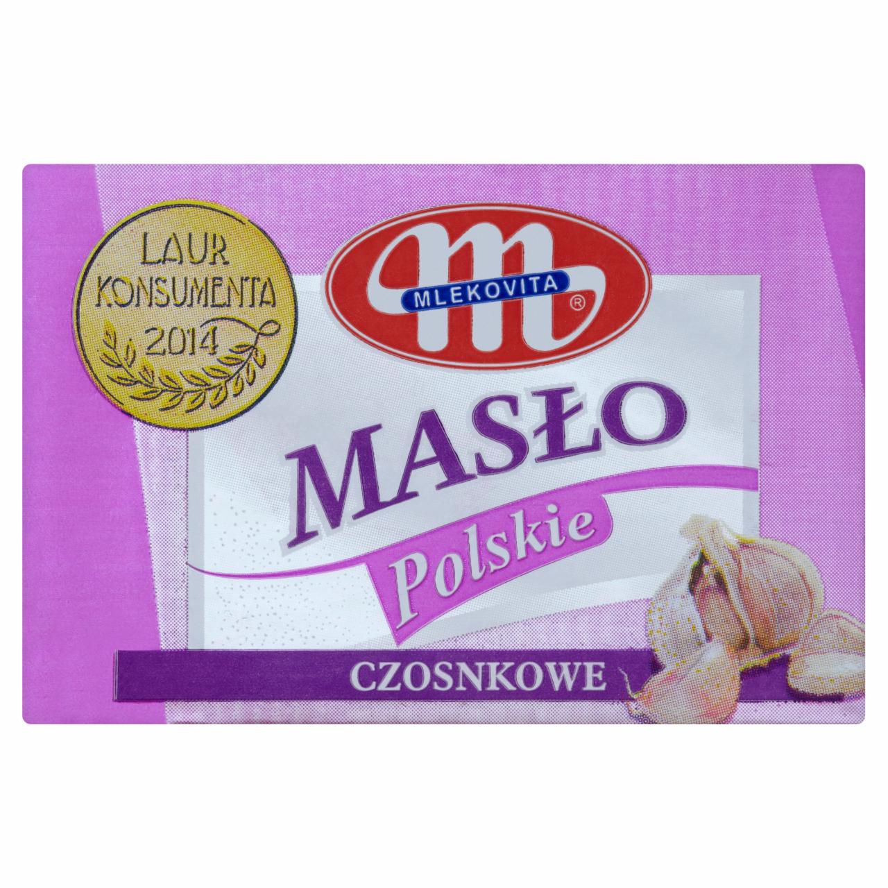 Photo - Mlekovita Polish Butter with Garlic 100 g