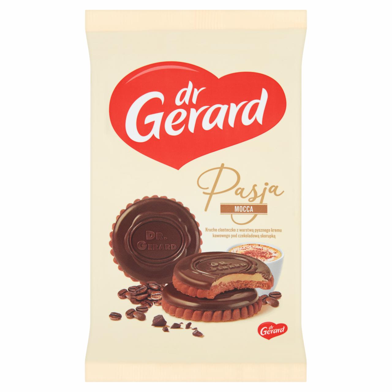 Photo - dr Gerard Pasja Mocca Biscuits with Coffee Cream and Chocolate 170 g