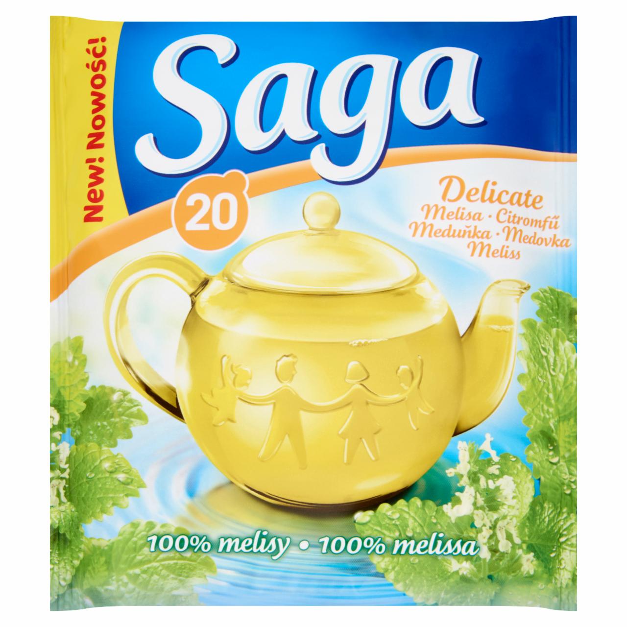 Photo - Saga Lemongrass Herb Tea 20 Tea Bags