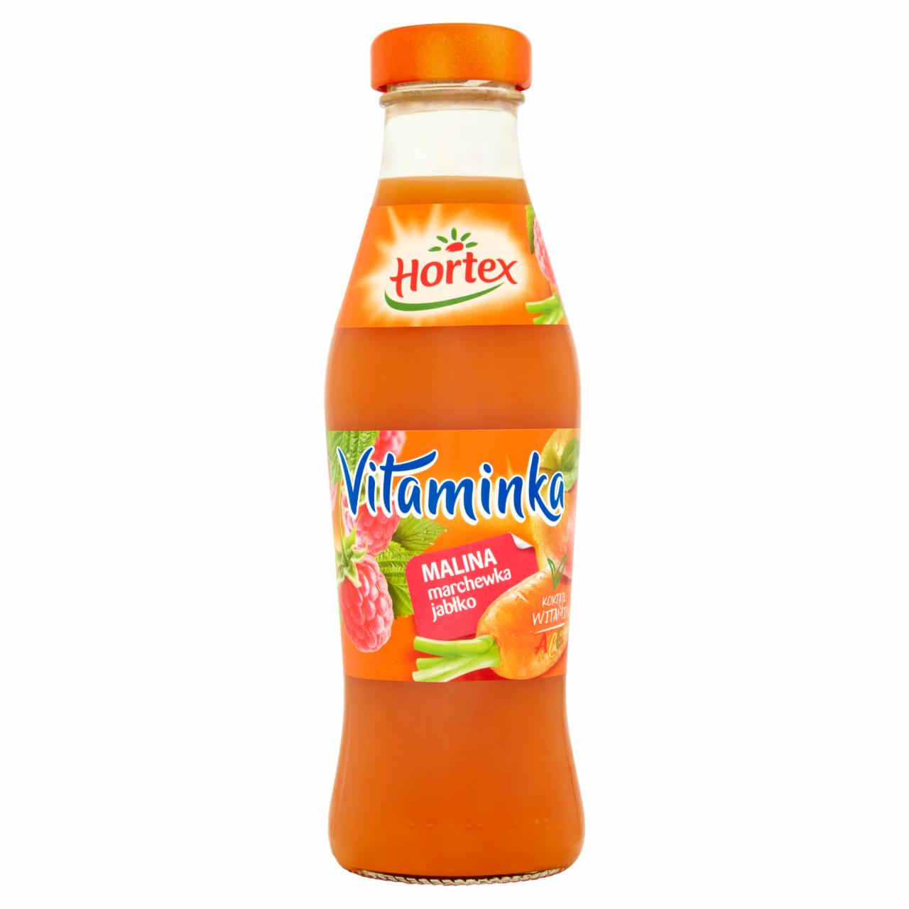 Photo - Hortex Vitaminka Raspberry Carrot and Apple Juice 250 ml