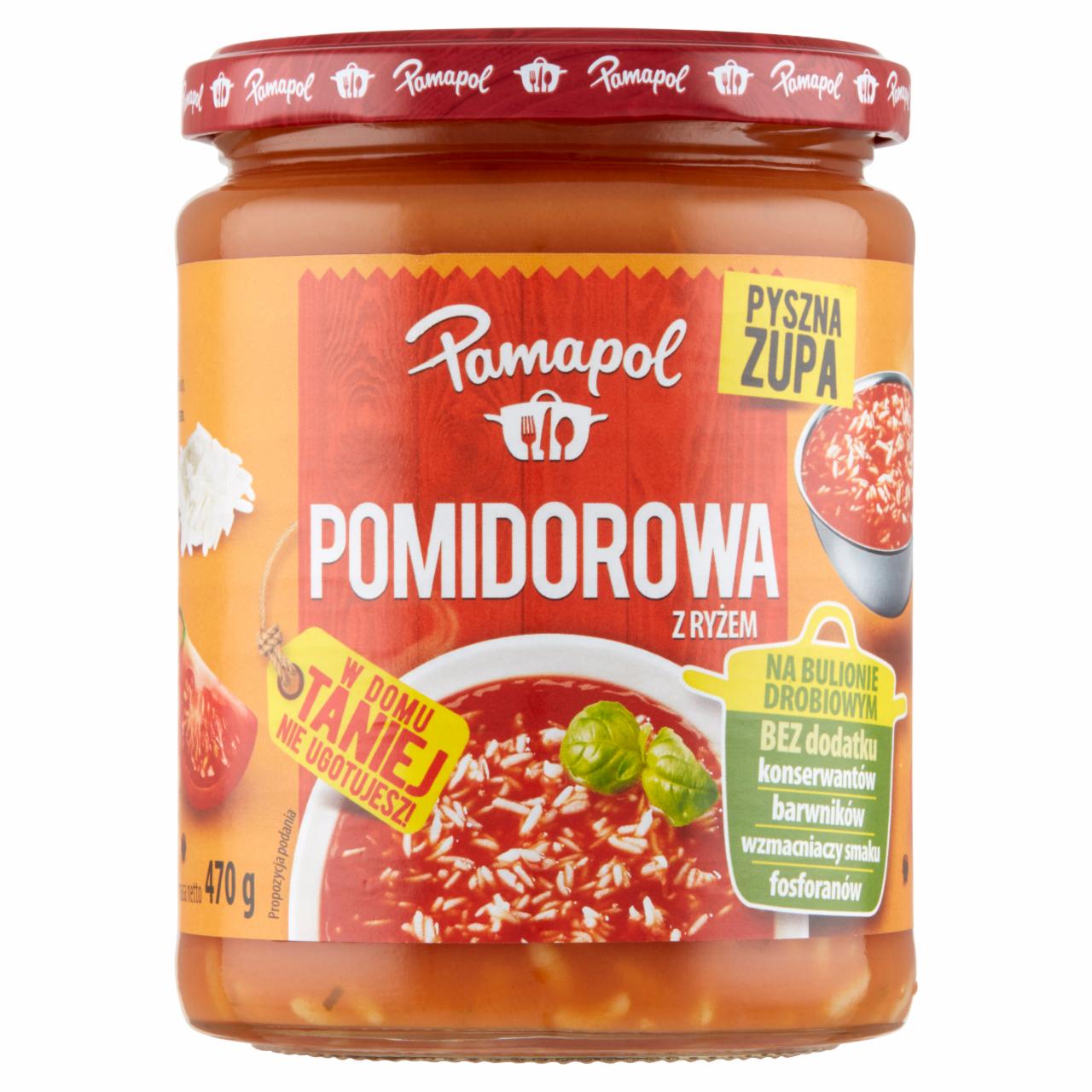 Photo - Pamapol Tomato Soup with Rice 470 g