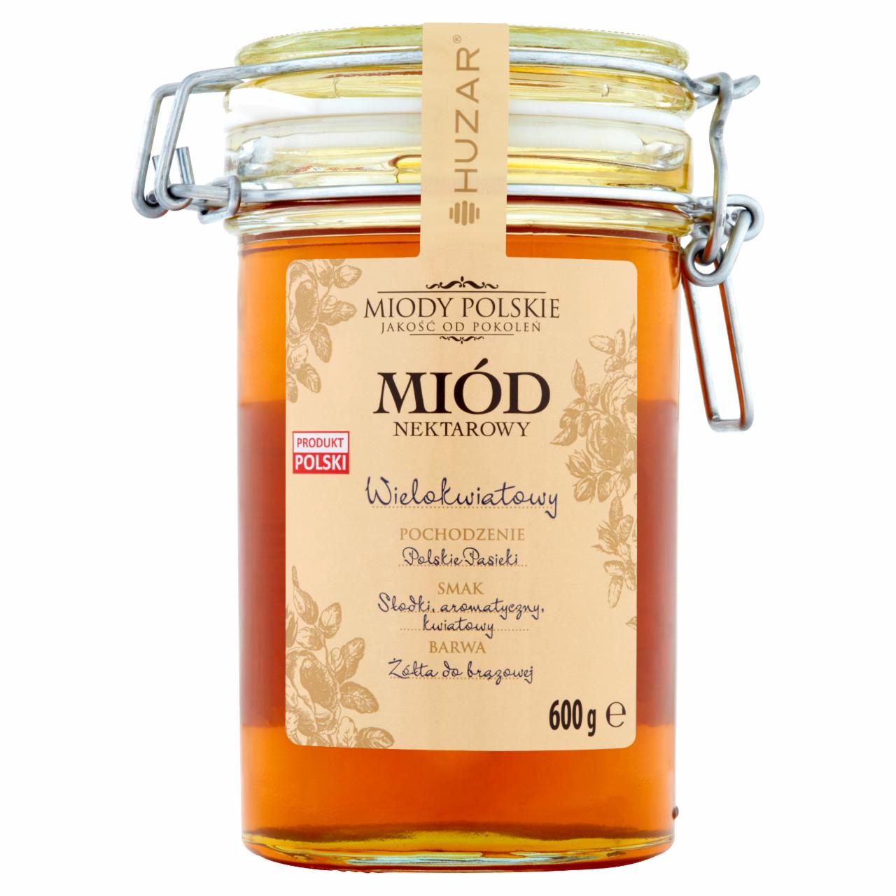 Photo - Huzar Miody polskie Multiflower Nectar Honey 600 g