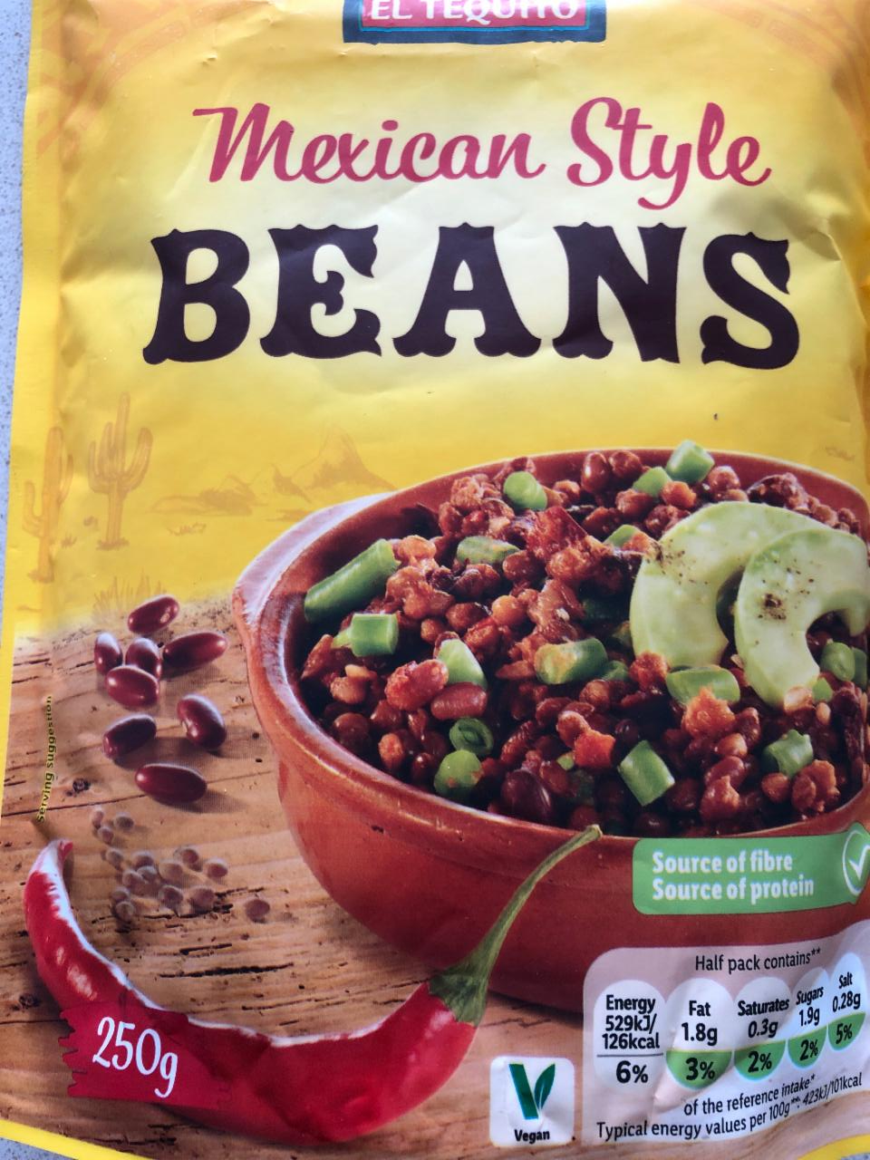 Photo - Mexican Style Beans El Tequito