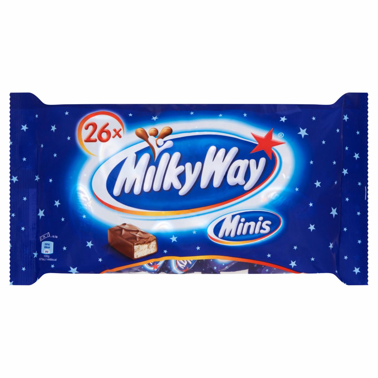 Photo - Milky Way Minis Bar with Milk Filling Covered with Milk Chocolate 443 g