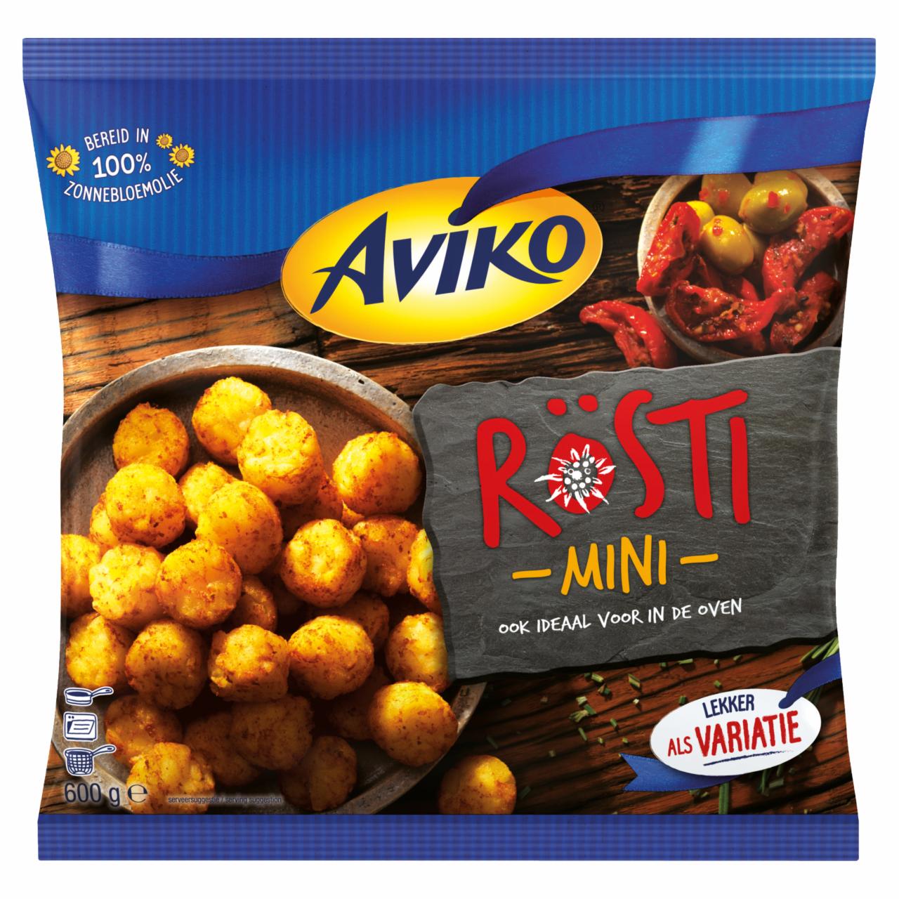 Photo - Aviko Pre-Fried, Quick-Frozen Hash Brown Bites 600 g