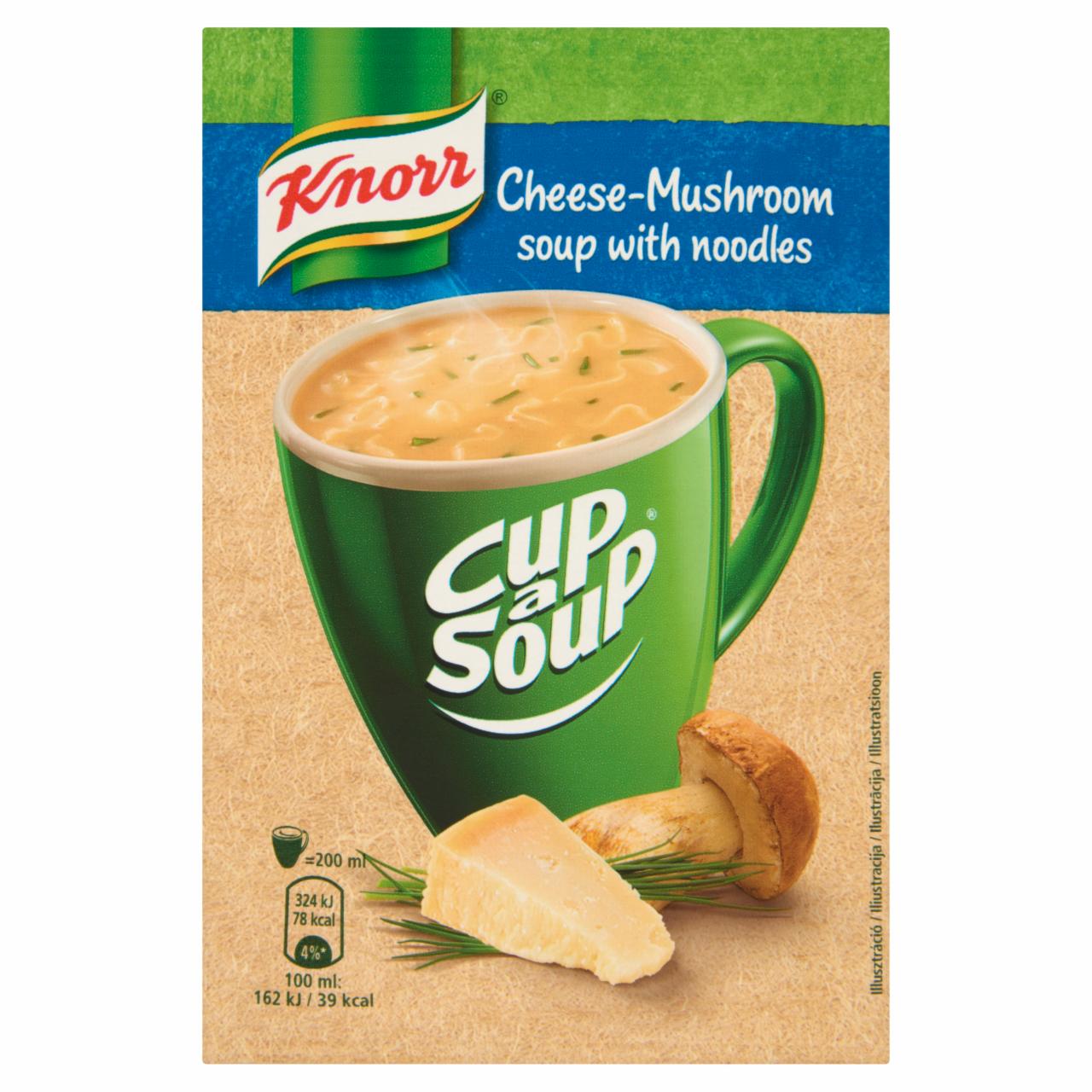 Photo - Knorr Cup a Soup Champignon Cream Soup with Cheese 17 g