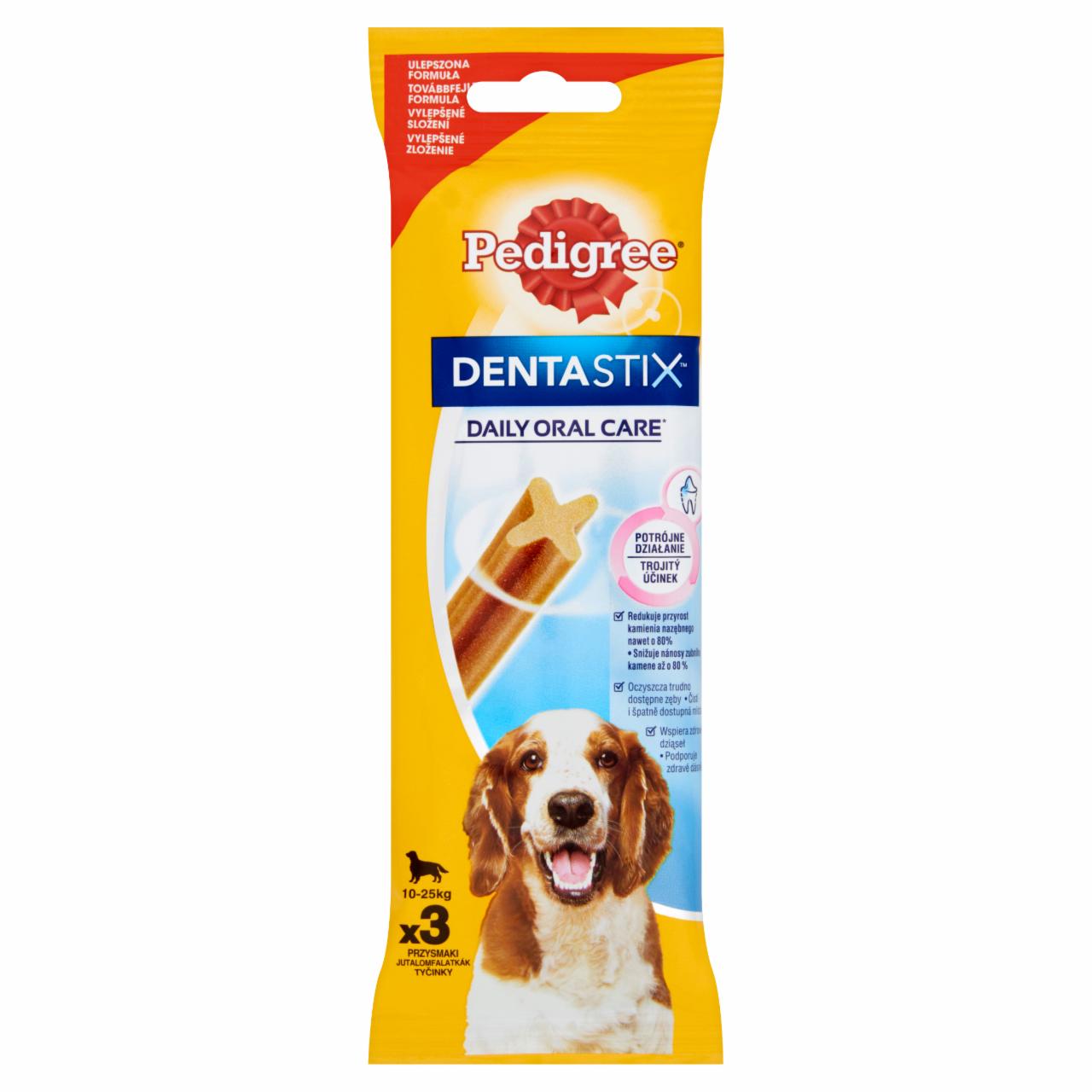 Photo - Pedigree DentaStix Dog Treat for 10-25 kg Dogs 3 pcs 77 g