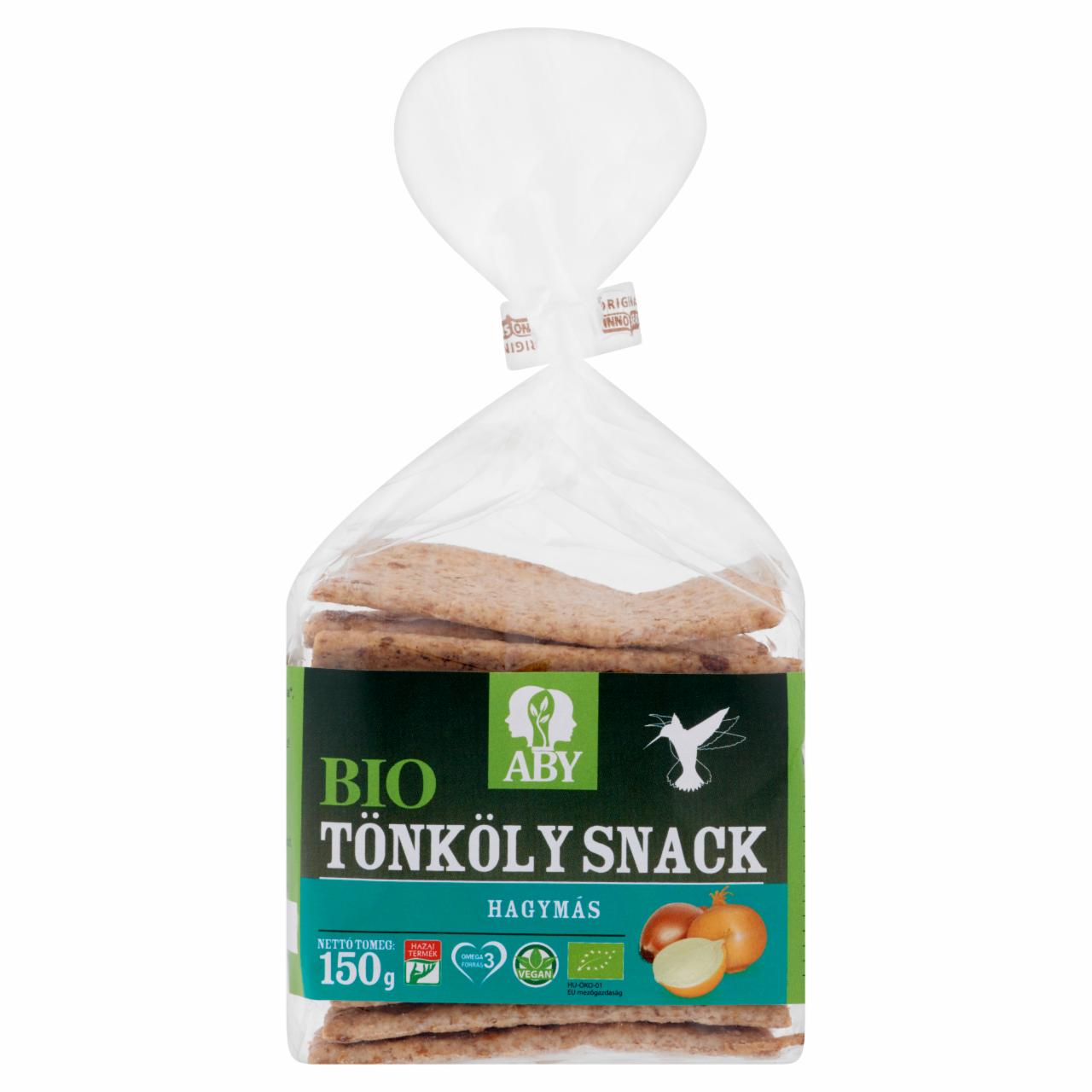 Photo - ABY Organic Spelt Snack with Onion 150 g