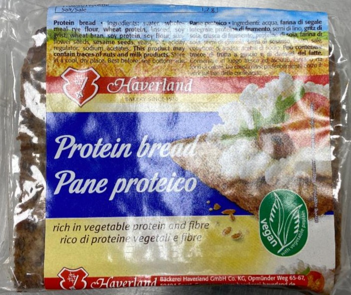 Photo - Protein Bread Haverland