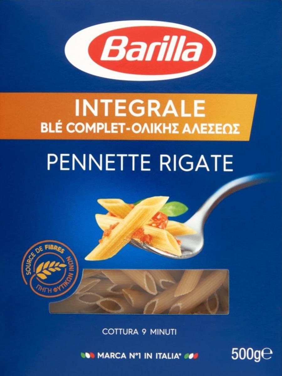 Photo - Barilla Integrale Penne Rigate Durum Wheat Wholemeal Pasta 500 g
