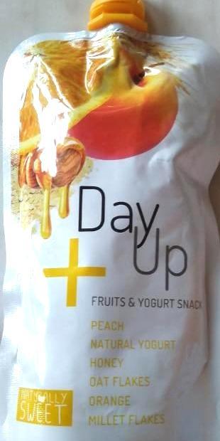 Photo - Fruit & yogurt snack peach natural yogurt honey oat flakes orange millet flakes Day up