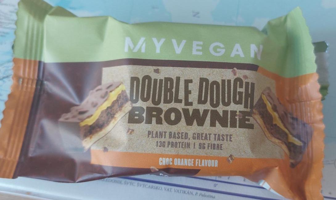 Photo - Double Dough Brownie Choc Orange flavour MyVegan