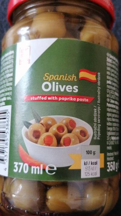 Photo - Spanish olives stuffed with paprika paste K-Classic