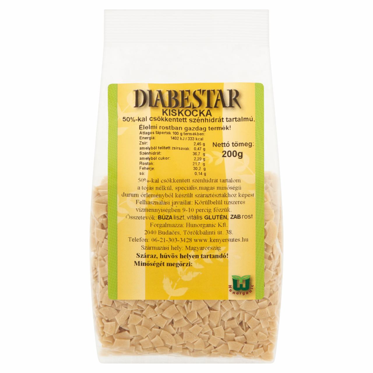 Photo - Diabestar Small Squares 200 g