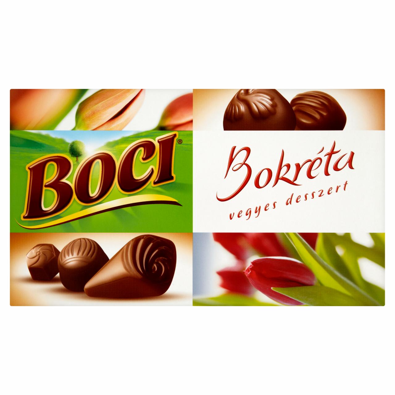 Photo - Boci Bokréta Assorted Milk Chocolate Dessert 103 g