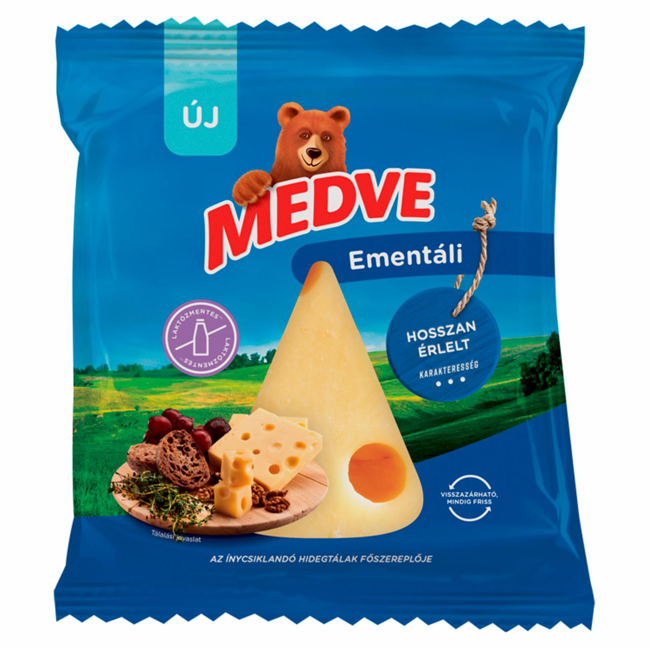 Photo - Medve Fat, Hard, Chopped Emmental Cheese 170 g