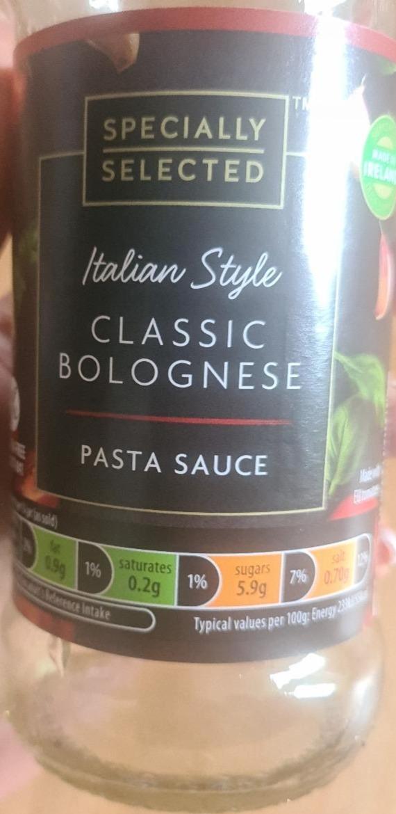 Photo - Italian Style Classic Bolognese Pasta Sauce Specially Selected