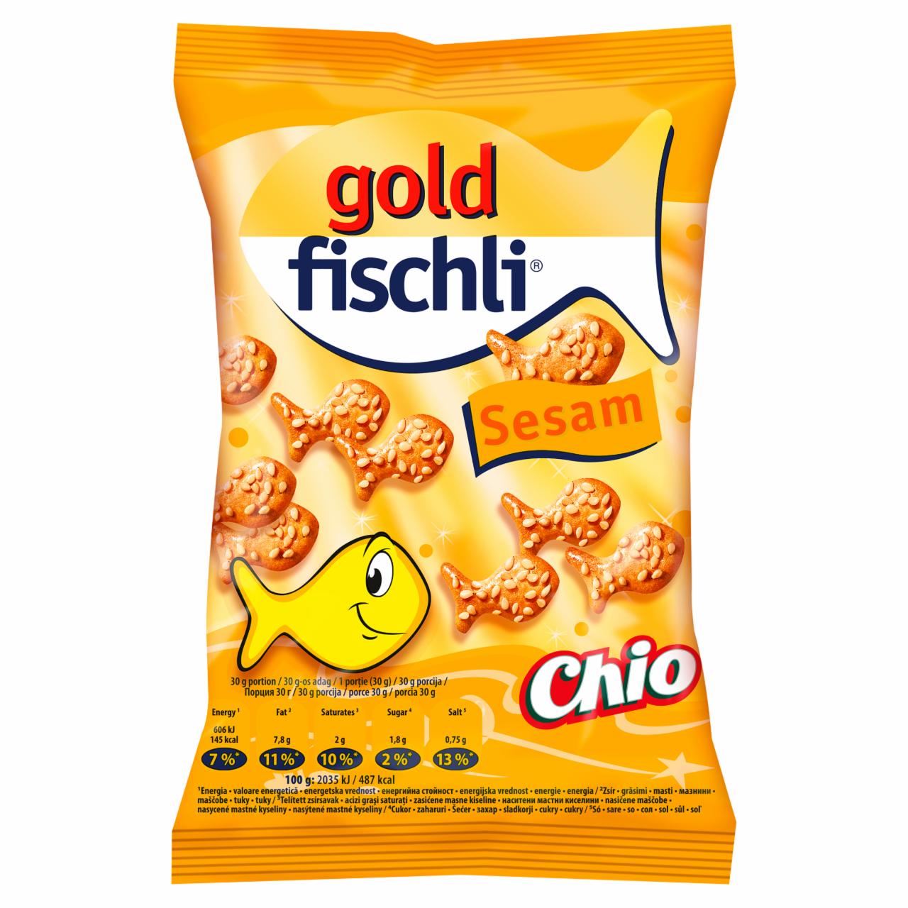 Photo - Chio Gold Fischli Cracker with Sesame