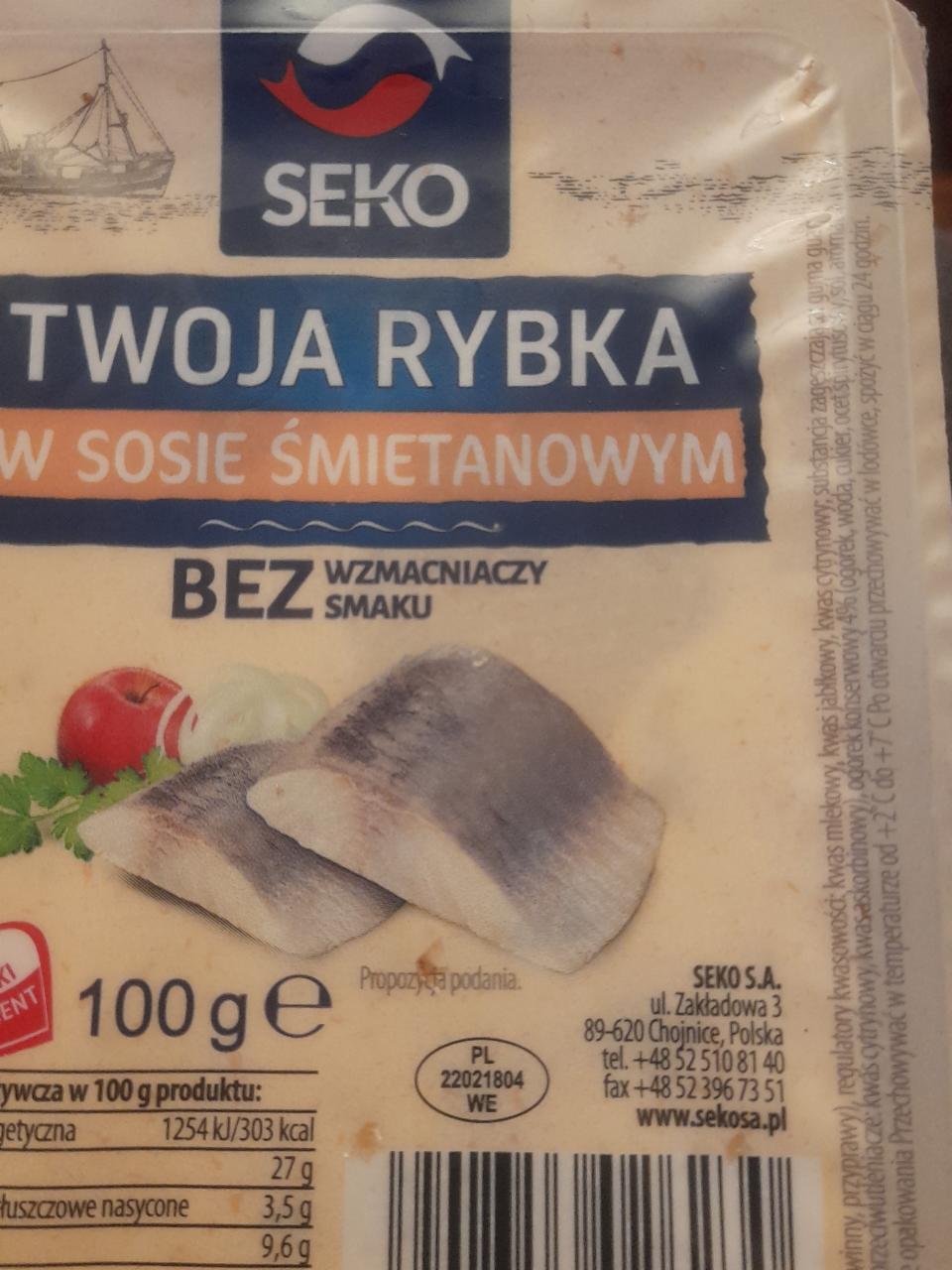 Photo - SEKO Your Fish in Cream Sauce 100 g