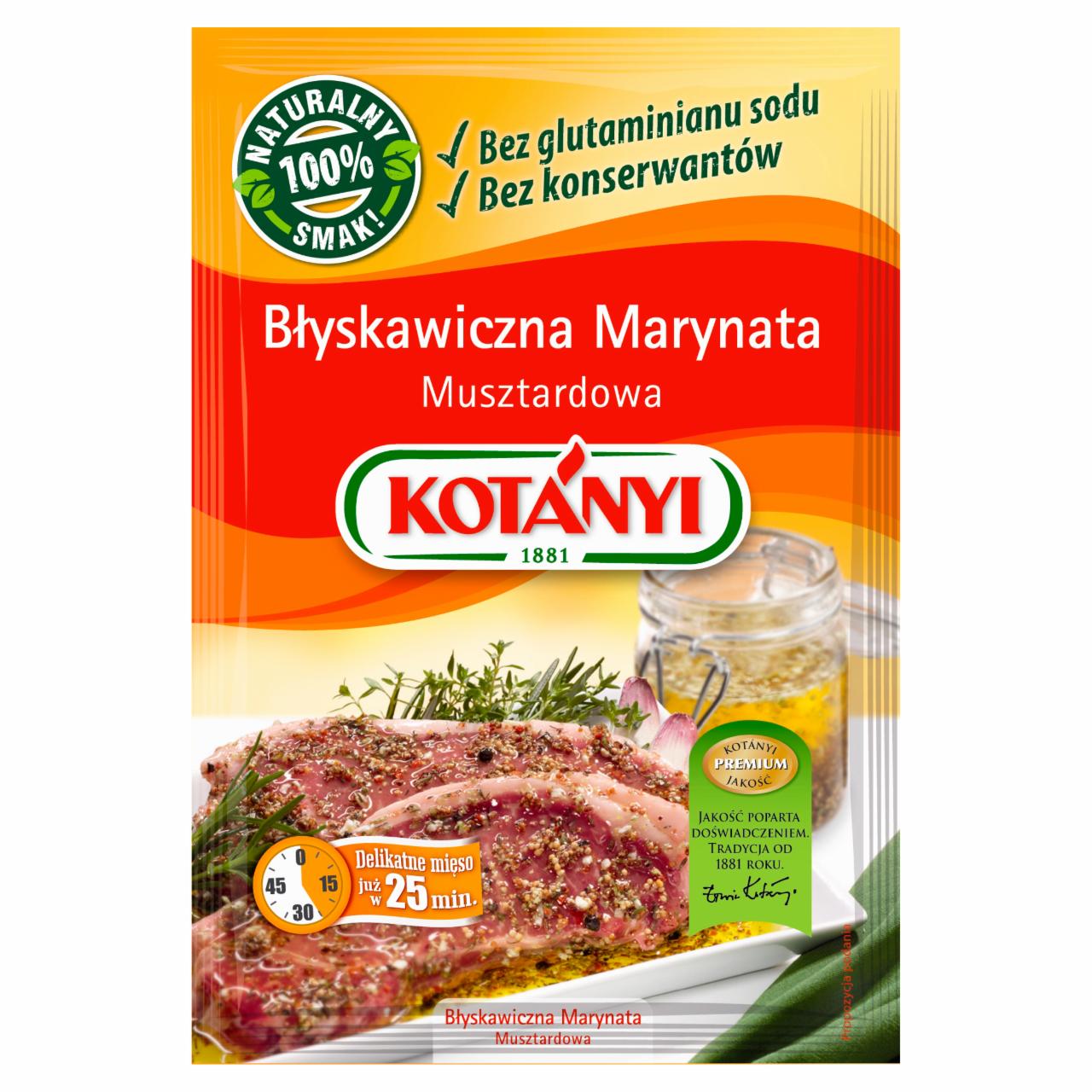 Photo - Kotányi Mustard Marinade 40 g
