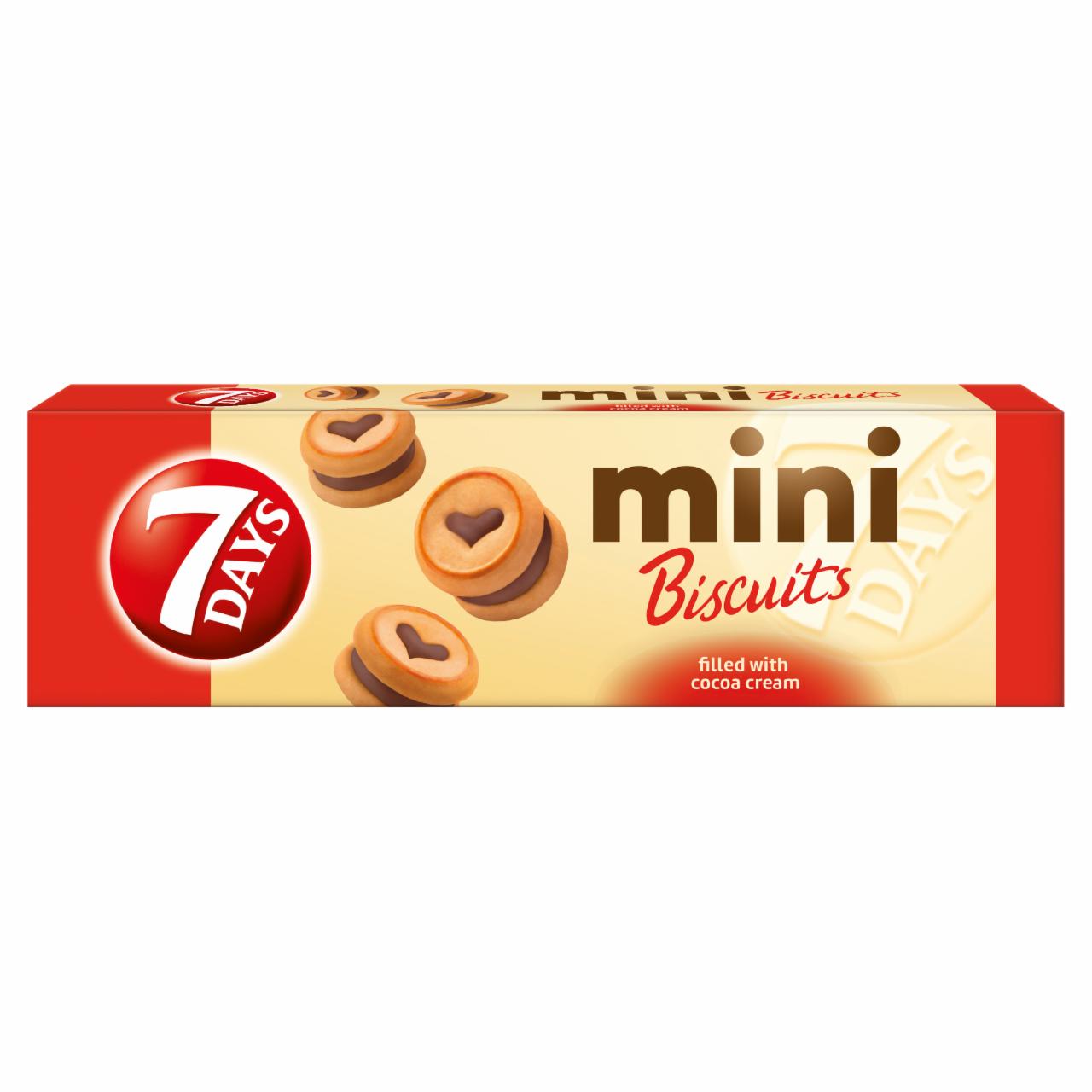 Photo - 7DAYS Mini Biscuits with Cocoa Filling 100 g
