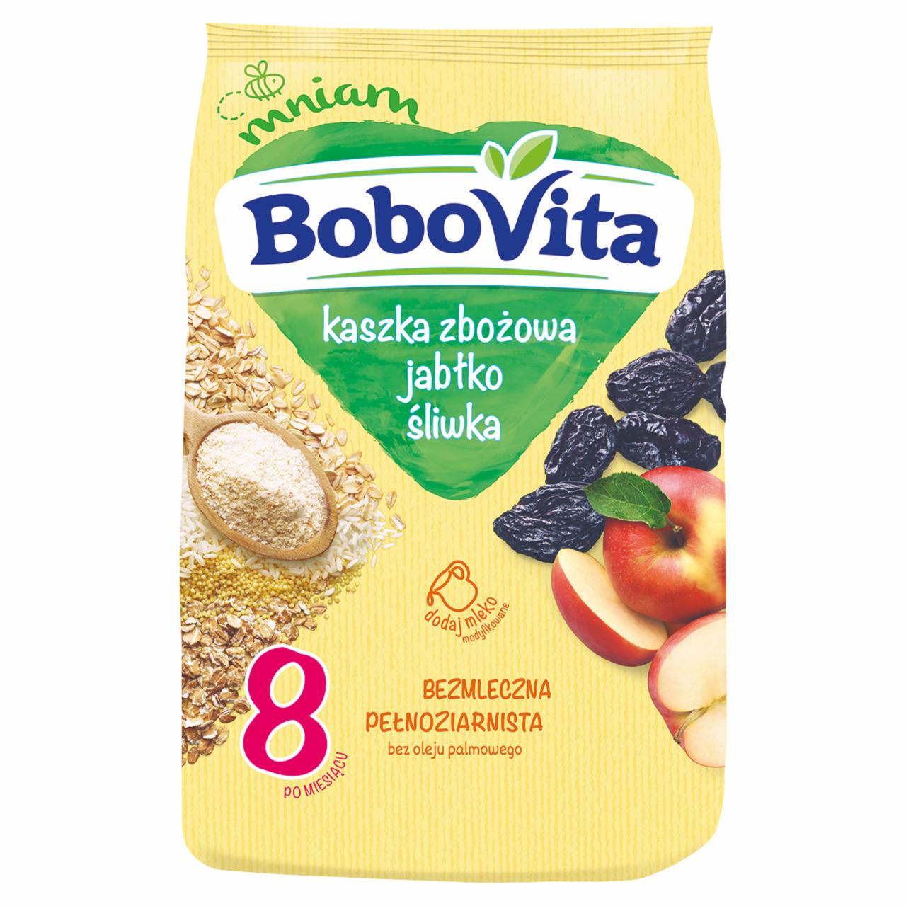 Photo - BoboVita Cereal Porridge Apple Plum after 8 Months Onwards 180 g