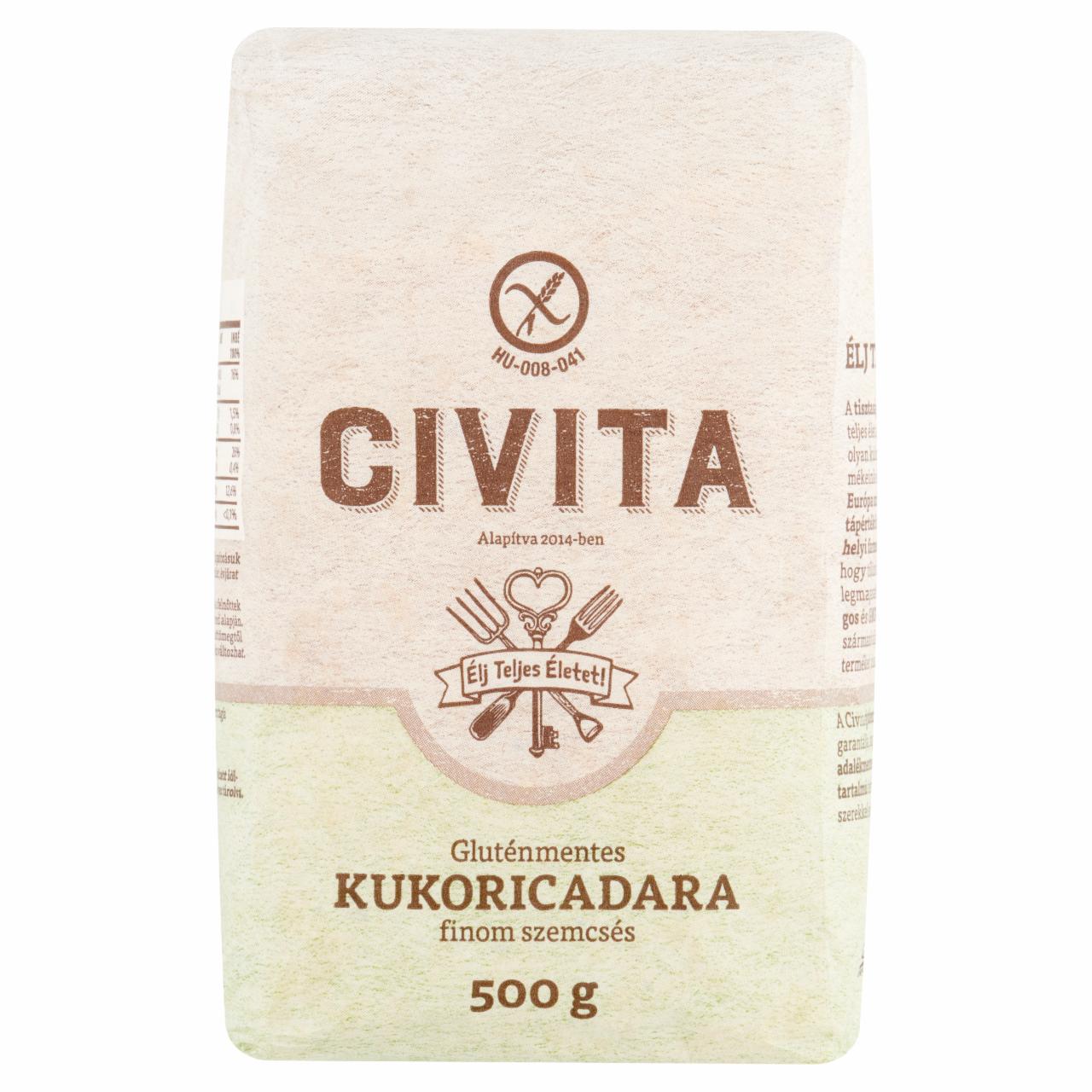 Photo - Civita Gluten-Free Fine-Grained Corn Grist 500 g