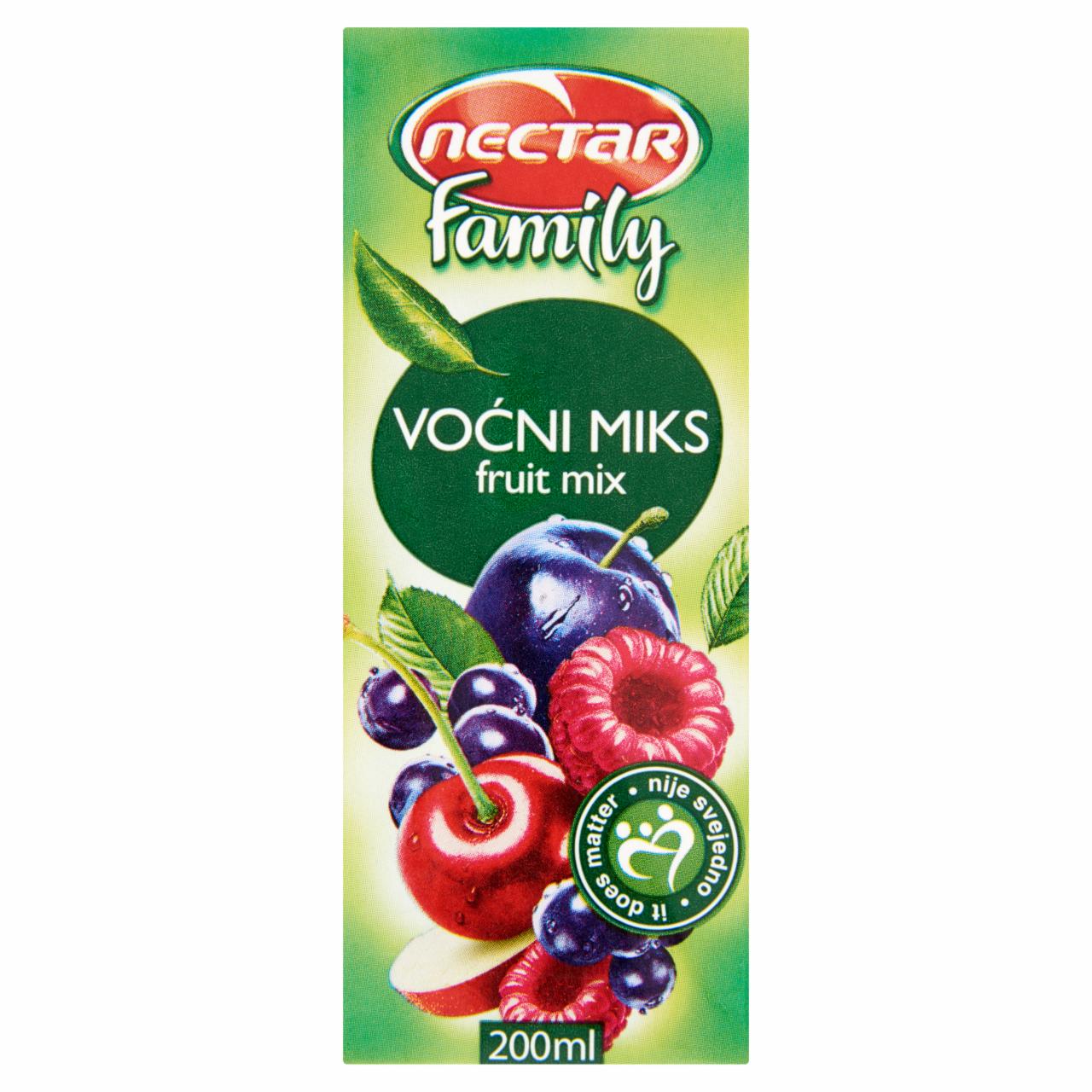 Photo - Nectar Family Filtered Mixed Fruit Drink with Red Fruits 200 ml