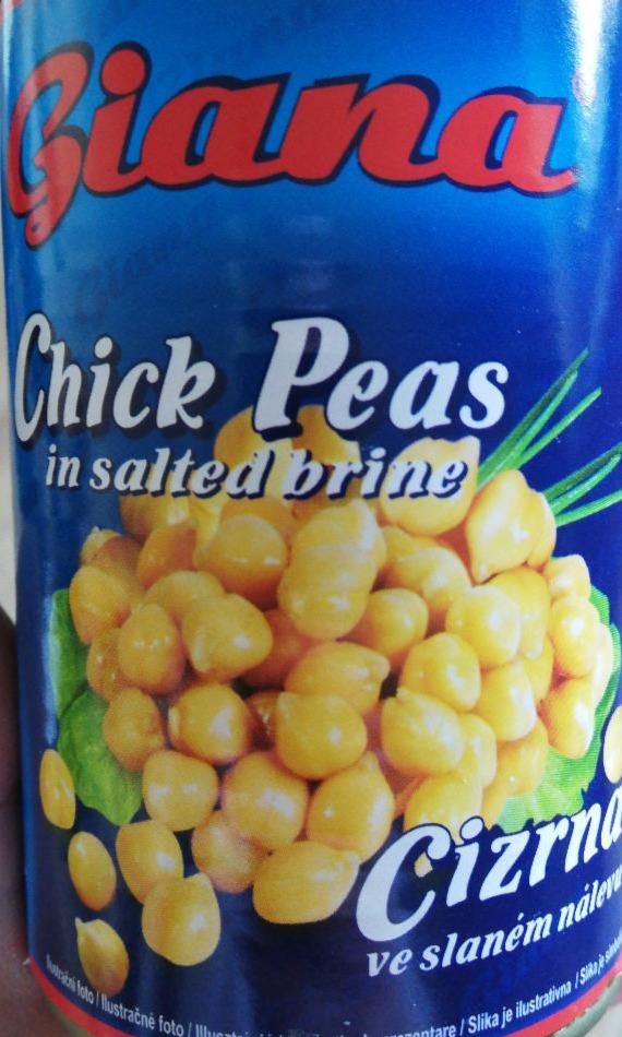 Photo - Chick Peas in salted brine Giana