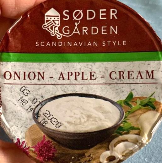 Photo - Onion-apple-cream Soder garden