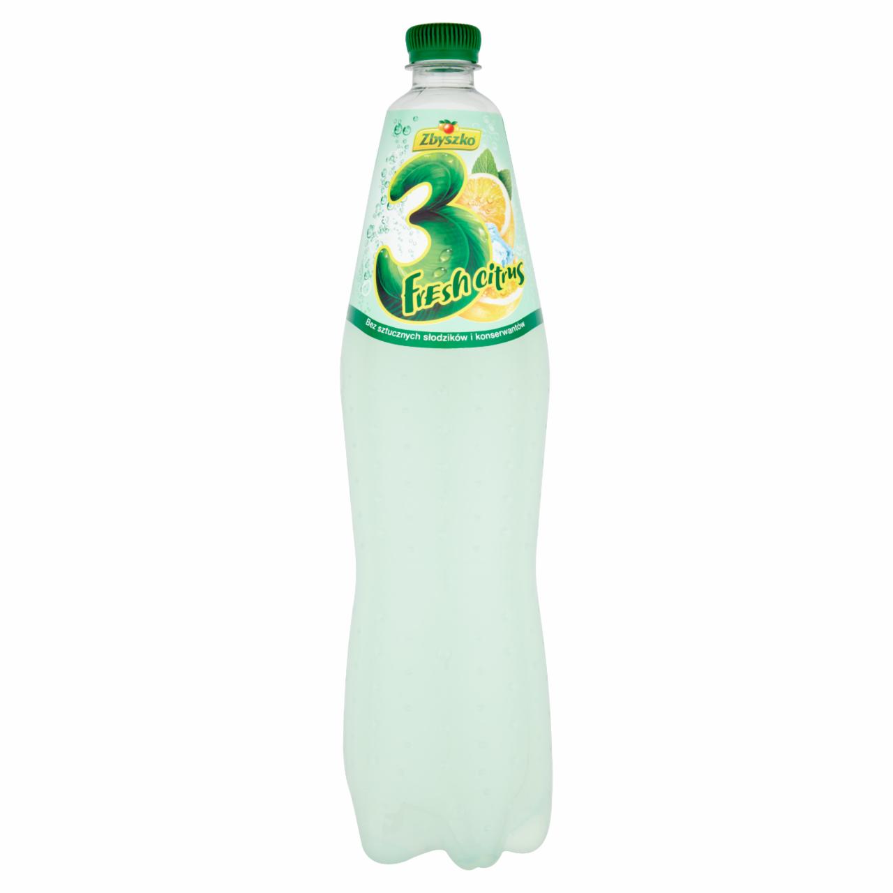 Photo - Zbyszko 3 Fresh Citrus Carbonated Drink 1.5 L