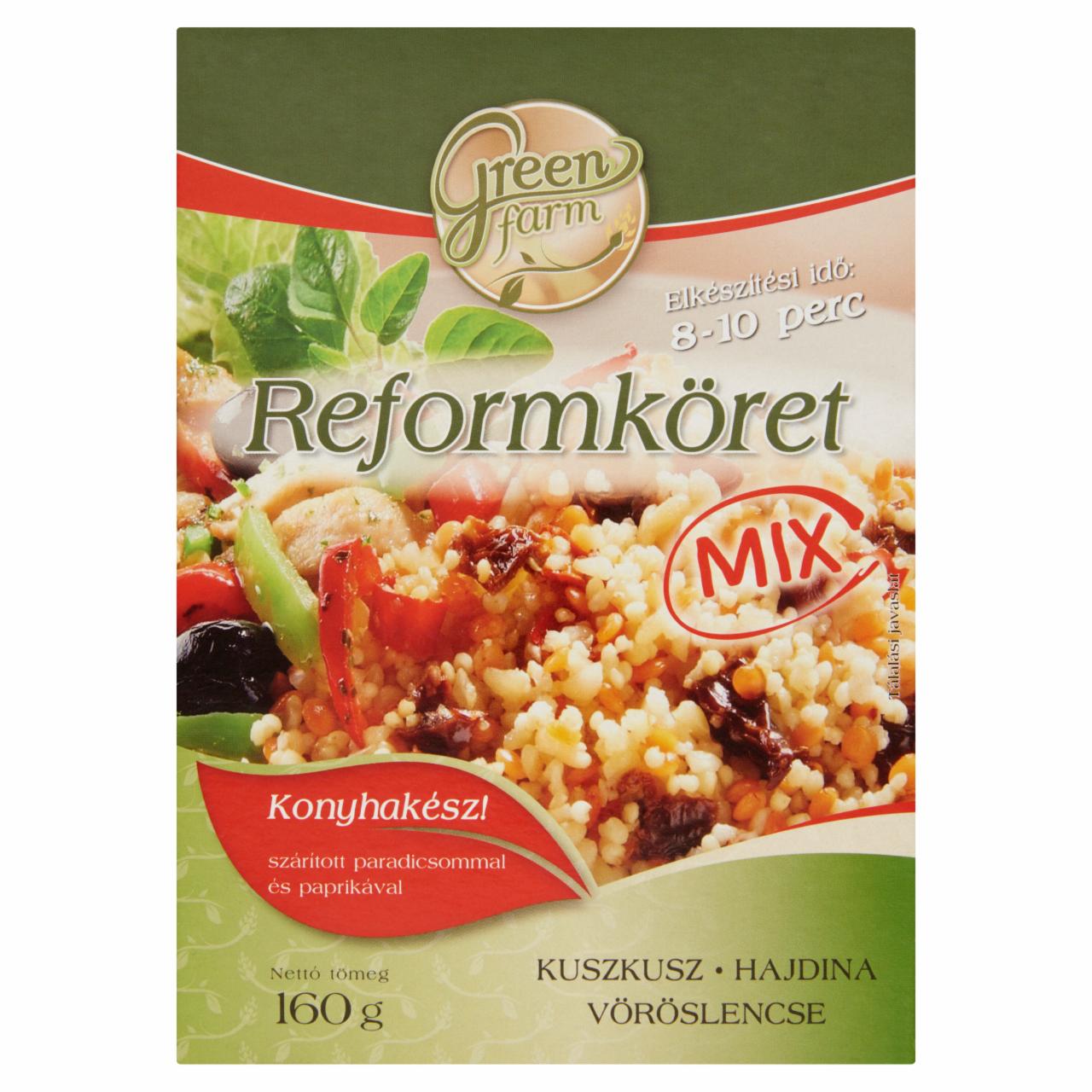Photo - Greenfarm Reformköret Couscous-Buckwheat-Red Lens Mix with Dried Tomato and Paprika 2 x 80 g