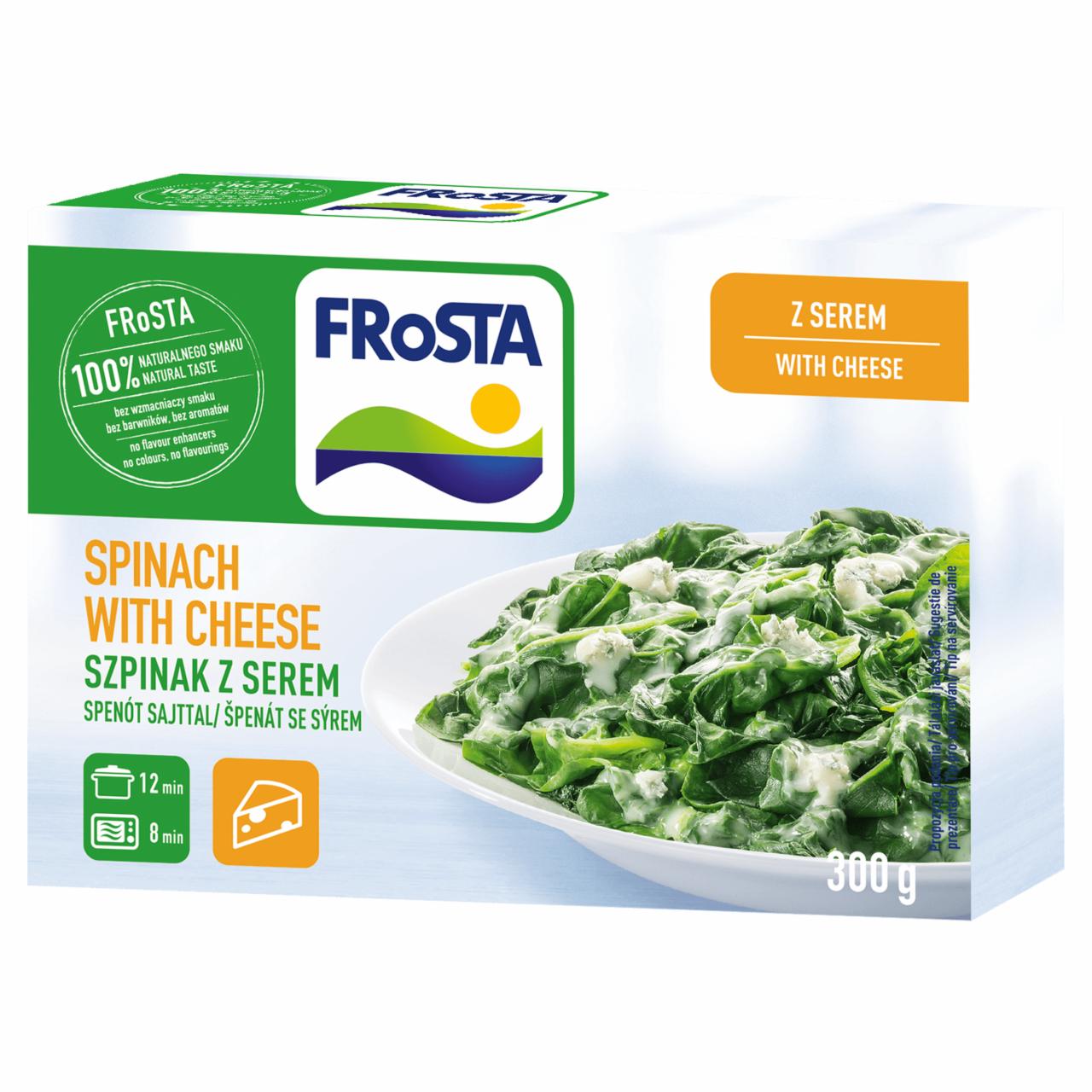 Photo - FRoSTA Quick-Frozen Spinach with Cheese 300 g