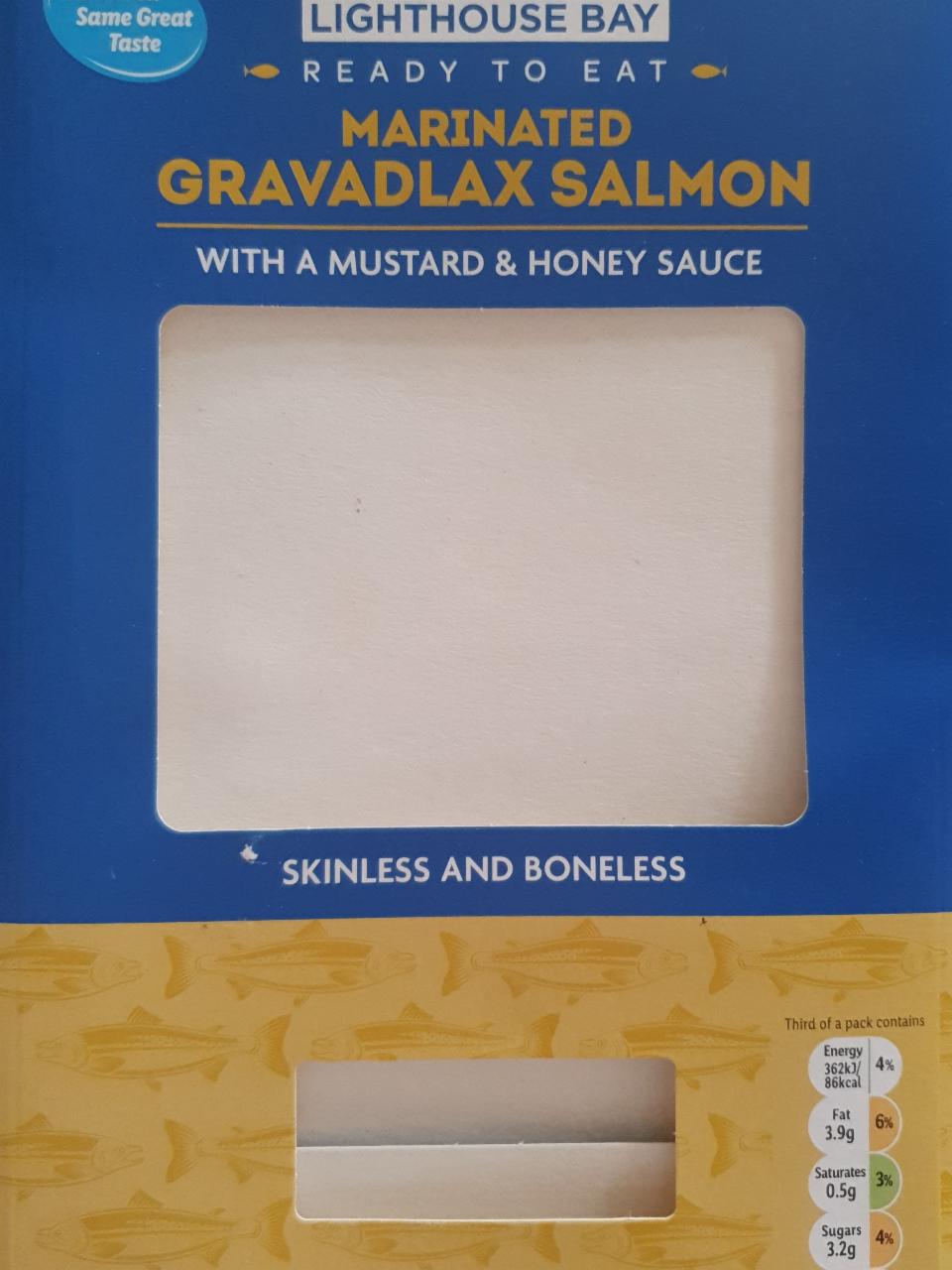 Photo - Marinated Gravadlax Salmon with mustard & honey sauce Lighthouse Bay