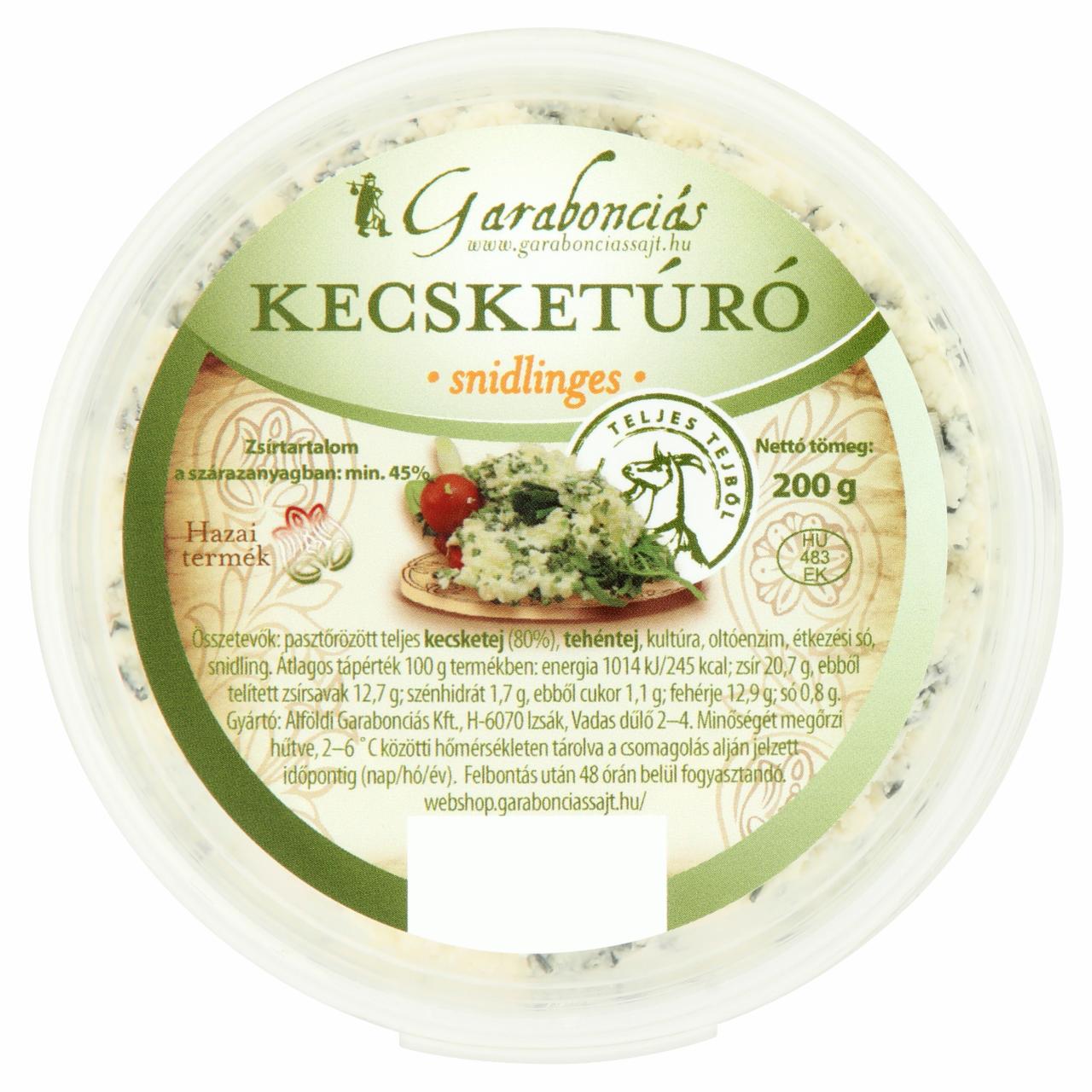 Photo - Garabonciás Goat Cottage Cheese with Chives 200 g