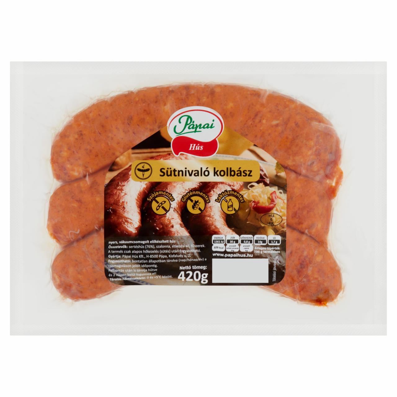 Photo - Pápai Friable Sausage 420 g