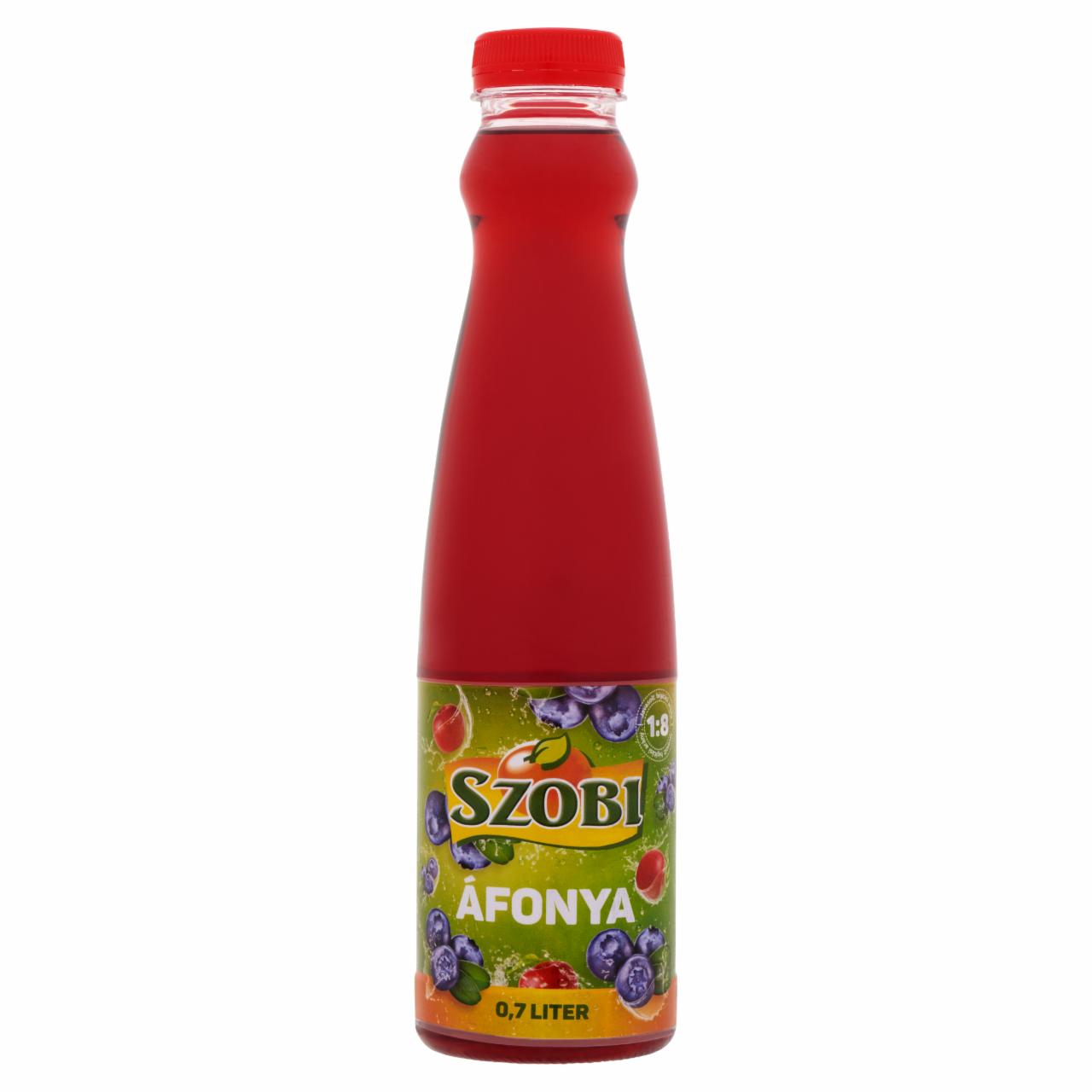 Photo - Szobi Blueberry Flavoured Fruit Syrup 0,7 l