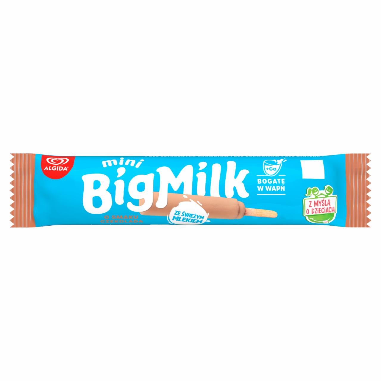 Photo - Big Milk Mini Chocolate Flavored Ice Cream 35 ml