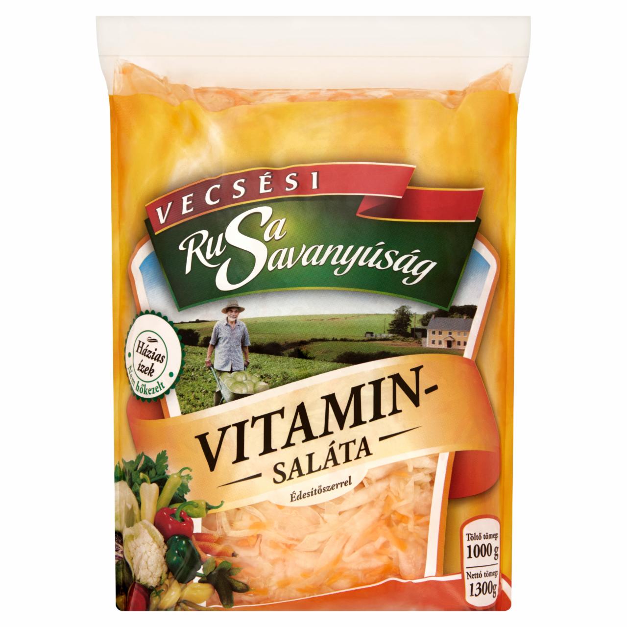 Photo - Rusa Savanyúság Vitamin Salad with Sweetener 1300 g